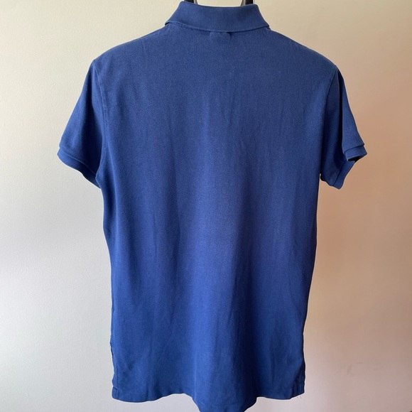Polo Ralph Lauren blue custom fit polo - Picture 3 of 4